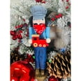 thumbnail image 2 of Santa's Workshop Train Conductor Nutcracker - 14, 2 of 5