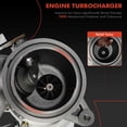 thumbnail image 4 of A-Premium MGT1446S Complete Turbocharger Turbo Kit with Gasket Compatible with Volkswagen Models - Jetta 2014-2018, Passat 2014-2020, Beetle 2014-2017 - Replace# 06K145721D, 4 of 6