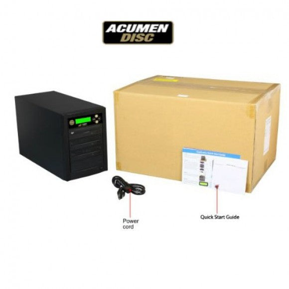 Acumen Disc 1 to 2 Flash Media (CF / SD / USB / MMS) to Multiple (DVD/CD) Discs Copier Duplicator Tower System - image 5 of 7