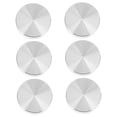 thumbnail image 4 of WHAMVOX 6Ud Discos Redondos De Aluminio Para De Té O Café Con Acabado Plateado Y Fácil Instalación, 4 of 8