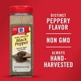 thumbnail image 3 of McCormick Non-GMO Kosher Pure Ground Black Pepper, 16.0 oz Bottle, 3 of 27
