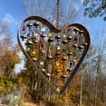 thumbnail image 6 of Heart with Dangles Ornament and Wind Chime, 9", 6 of 7
