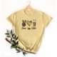 thumbnail image 2 of Mujeres Manga Corta de Verano Tops Pascua Impresa Cuello Redondo, Blusa de Moda Casual para la Primavera, 2 of 5
