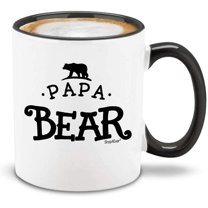 Shop4ever Papa Bear Ceramic Coffee Mug Tea Cup (11oz.)