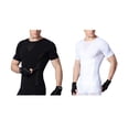 thumbnail image 2 of Camiseta de compresión para hombre, entrenador de cintura ajustable, corsé, cinturón delgado, moldeador de vientre Methold FS11386-06, 2 of 7