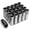 Silver, variant on J2 Engineering LN-T7-010-15-GD J2 Engineering 7075 -T6 Forged Aluminum M12X1.5 16Pcs 60mm Height Open -End Lug Nut Set w / 4Pcs Lock+Key (Gold)