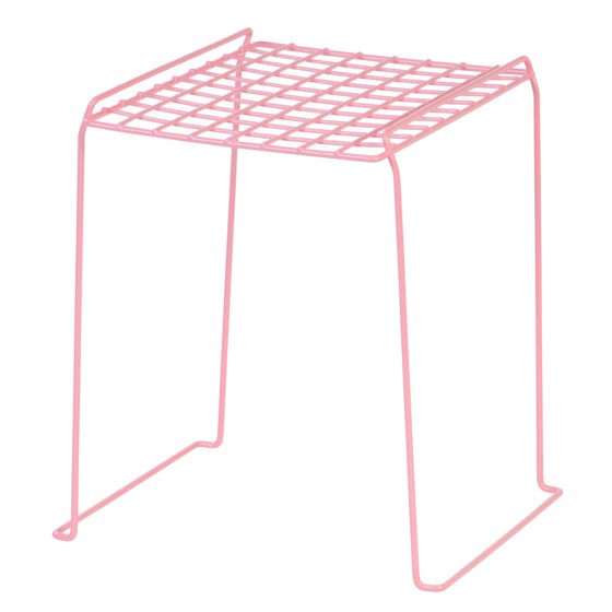 IRIS 12 Inch High Wire Locker Shelf, Pink