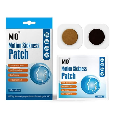 MQ Motion Sickness Patch, 30 Count 30 Count (Pack of 1)