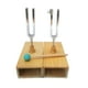 thumbnail image 5 of Diapasón resonante Juego de diapasón Meditación para la escuela para laboratorio Resonador Caja resonante de madera con diapasón con estuche de resona, 5 of 8