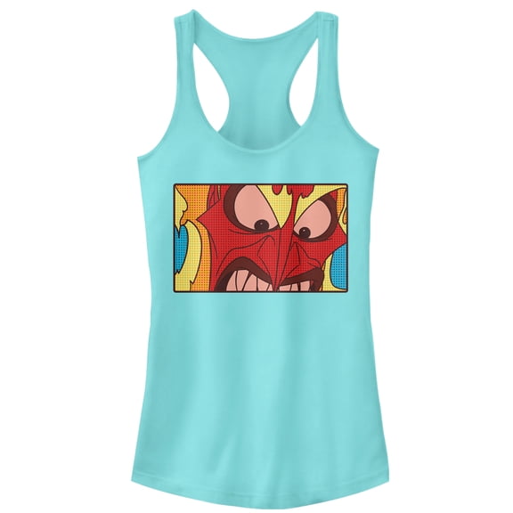 Junior's Hercules Hades Frame  Racerback Tank Top Cancun X Small