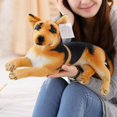 thumbnail image 4 of Lifelike Stuffed Animals Pillow German Dog Shepherd Soft Plush Toy Birthday Gift, 4 of 9
