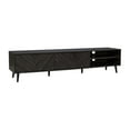 thumbnail image 4 of CorLiving Himari Dark Gray Engineered Wood Modern TV Stand with 2 Cupboards for TVs up to 85", 4 of 10