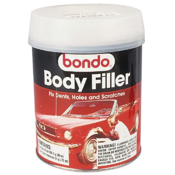 3M 7100150401 Body Filler 32 oz Body Filler, 3/4 oz Cream Hardener