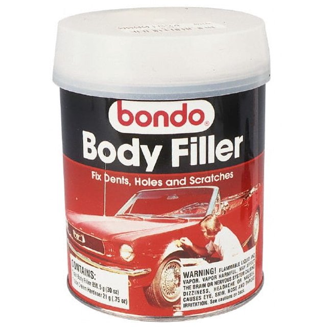 3M 7100150401 Body Filler 32 oz Body Filler, 3/4 oz Cream Hardener