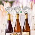 thumbnail image 4 of 36-Piece Stainless Steel Wine Bottle Opener Set with Corkscrew, Clear Bag & Labels for Weddings, 4 of 7