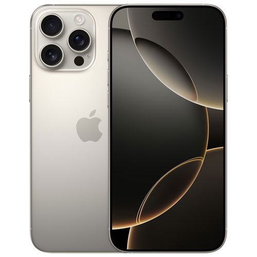Refurbished (Good) - Apple iPhone 16 Pro Max 1TB - Natural Titanium - Unlocked
