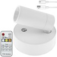 thumbnail image 1 of Dosaele Acrylic Wireless LED Picture Spotlight with Remote  Rechargeable  Black, 1 of 9