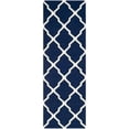thumbnail image 3 of Safavieh Dhurries Navy/Ivory Area Rug, 3 of 7
