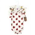 thumbnail image 2 of Touched by Nature Organic Cotton Bodysuits, Fruits And Veggies, Newborn, 2 of 7