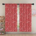 thumbnail image 5 of Blackout Kids Curtains,Red Christmas Gift and Snowflake Pattern Childrens Insulated Curtains Set Of 2,Bedroom Essentials,Toddler Room Decor 52"x63", 5 of 5