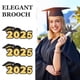 thumbnail image 5 of 6 broches de aleación para birrete de graduación de 2025, para chaquetas y suéteres de estudiantes, 5 of 8