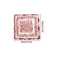 thumbnail image 2 of Allegra K Women's Love Heart Printed Square Scarves Neckerchief, 2 of 5