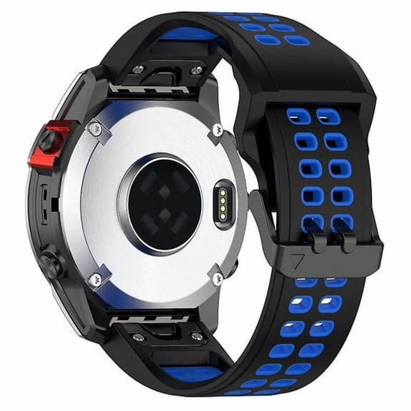 22mm Quick Release Silicone Watch Band Compatible with Garmin Descent G1, 1-Pack