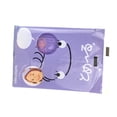 thumbnail image 2 of Baohd Bangs Pad Paste Post Home Barber Shop Use Sticker Accessory Face Washing Makeup Hair Clip Pads Fixing Accessories Styling Prop Light Purple, 2 of 6