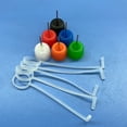 thumbnail image 5 of 10pcs 10ml Plastic Empty Oil Dropper Bottle with Steel Needle Drip Tip for Liquids Random Color, 5 of 8