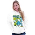 thumbnail image 3 of The Smurfs Cool Kanji Self Made Unisex Plus Size Hoodie Brisco Brands 3X, 3 of 5