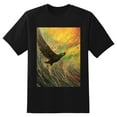 thumbnail image 2 of Plus Size Shirt for Women Black Tops for Women Oversized Short Sleeves Shirt for Women T Shirt Crewneck Shirt for Women XL, 2 of 5