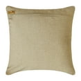 thumbnail image 3 of The HomeCentric Pack of 2, 22x22 inch (55x55 cm) Pillow Cover Beige, Ecru Throw Pillow Cover Couch, Mother Of Pearls Pillow Cover, Cotton Linen Square Pillow Cover, Throw Pillow, Striped - Adornment, 3 of 3