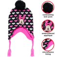 thumbnail image 2 of Set de Gorro y Manoplas Disney Minnie Mouse para Niñas Pequeñas 2-4 Años, 2 of 7