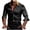 Black, variant on Men's Long Sleeve Button Down Shirt, Contrast Collar Cuffs Smooth Dress Shirt for Party Wedding Formal Wear