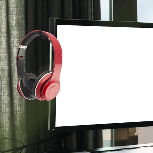 LRXIYODE 10Ud Gancho Adhesivo Para Auriculares Sobre Oreja Compatible Con Borde De Monitor Negro