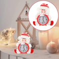 thumbnail image 4 of Cartoon Alarm Clock Xmas Snowman Xmas Clock Deaktop Clock without Battery, 4 of 4