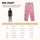 thumbnail image 3 of Balery Pink Glitter Pantalones de pijama para mujer, pijamas ultraligeros, pantalones de estar por casa-X-Large, 3 of 6