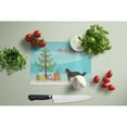 thumbnail image 3 of Black and Tan Cavapoo Christmas Tree Glass Cutting Board Large, 3 of 4