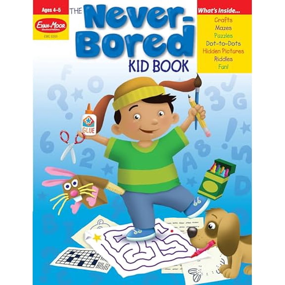 Pre-Owned The Never-Bored Kid Book (Paperback) 1557999325 9781557999320