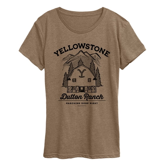 Yellowstone - Dutton Ranch Short Sleeve Graphic T-Shirt