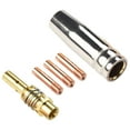 thumbnail image 2 of Mig Contact Tip Consumables 5PCS MIG Welding MB15 15AK Contact Tip 0.8/1.0/1.2mm, 2 of 7