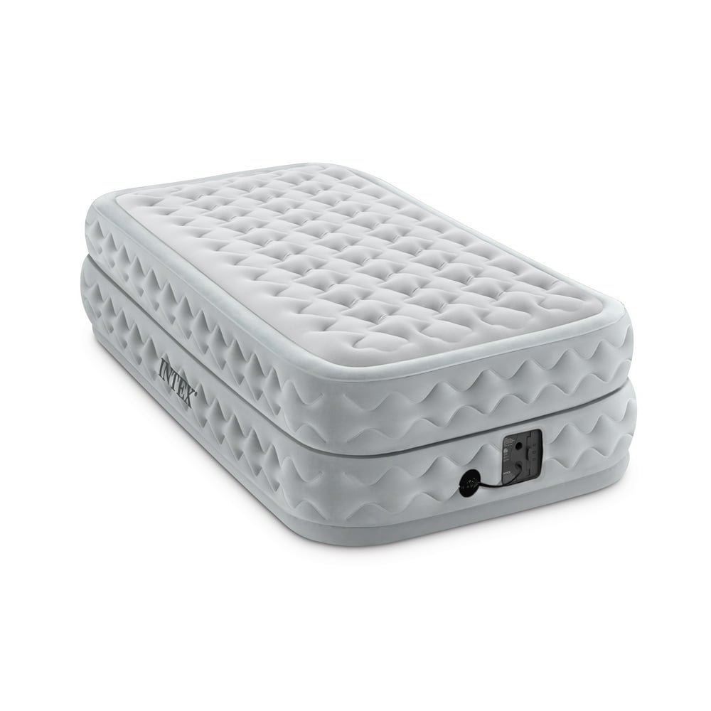 Intex 20" Durabeam Supreme Airflow Air Mattress with Internal Pump, Twin