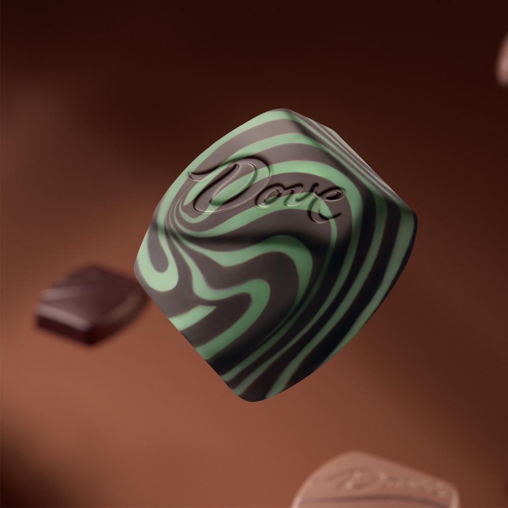 Dove Promises Dark Chocolate & Mint Swirl Candy Pack of 2