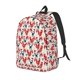 thumbnail image 1 of Balery Roosters Mochila Clásica Impresa Básica para Viaje, Mochila Escolar Resistente al Agua, Mochila de Lona con Correas Ajustables-Medium, 1 of 5