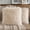 Beige, variant on Pack of 2 Shaggy Mongolian Faux Wool Throw Pillow Covers 18x18 Inch Soft Fluffy Farmhouse Decorative Cushion Case for Couch Bed Living Room