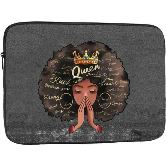 Laptop Sleeve Bag for Women 13 Inch Resistant Anti-Vibration Lightweight Black stlye69