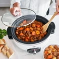thumbnail image 6 of GreenLife 6qt Healthy Ceramic Nonstick Slow Cooker | White, 6 of 9