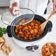 GreenLife 6qt Healthy Ceramic Nonstick Slow Cooker | White