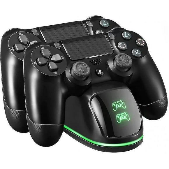 Station de Charge Rapide pour Manettes PS4, PS4 Slim et PS4 Pro, Chargeur Universel pour Manettes PS4