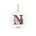 thumbnail image 1 of Coche Decoraciones de Navidad 2025 Nuevo 26 Carta de Navidad Muñeco de Nieve Colgante de Navidad - Colgante de Coche de Acrílico Santa Navidad Muñeco de Nieve Decoraciones, 1 of 5